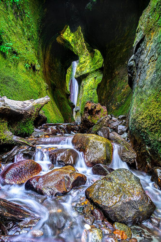 hidden waterfall