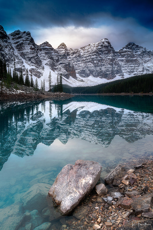 Halo Over Moraine Lake