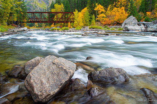 rolling down a river